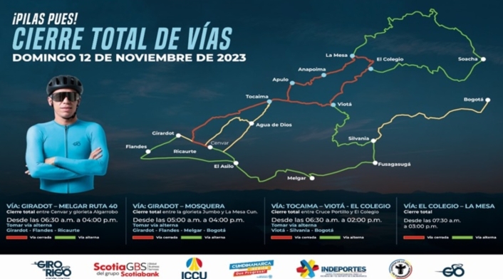 Giro de Rigo en Cundinamarca