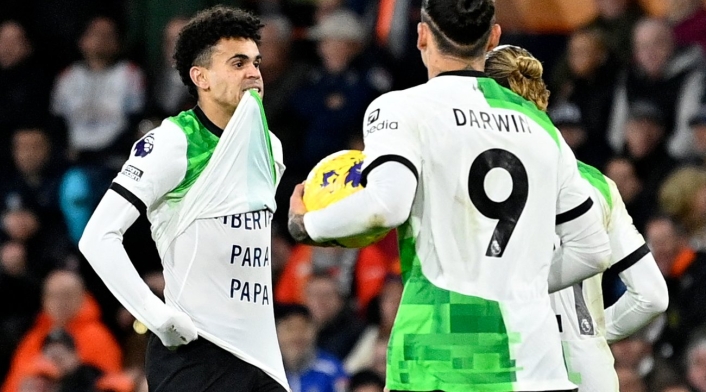 Luis Díaz le dedica el gol a su padre Luis Díaz le dedicó el gol a su padre
