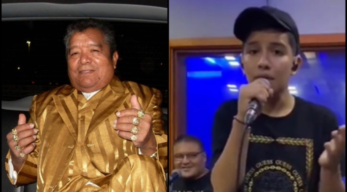 Hijo de Pastor López sorprende con su talento para la música de diciembre