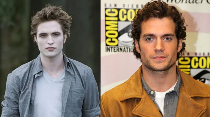 Henrry Cavill iba a ser Edward Cullen en Crespúsculo Robert Pattinson como Edwuard Cullen / Henrry Cavill