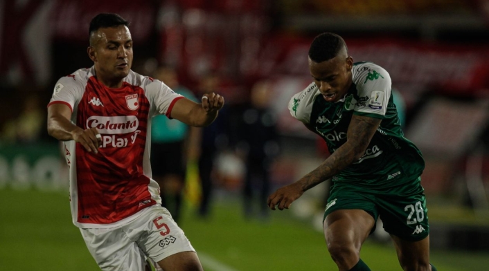 Independiente Santa Fe y Deportivo Cali