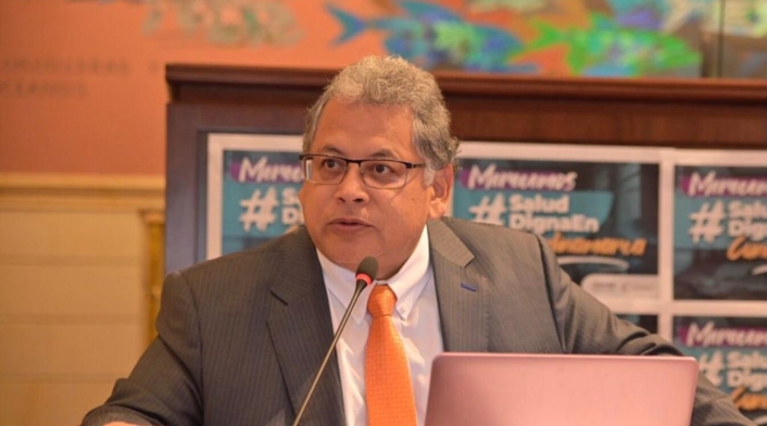Ulahy Beltrán, superintendente de Salud Ulahy Beltrán, superintendente de Salud