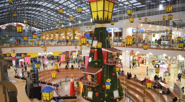 Centro comercial Plaza Imperial en Navidad Centro comercial Plaza Imperial en Navidad