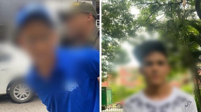 Los detenidos atacaron a dos agentes de tránsito con cuchillo