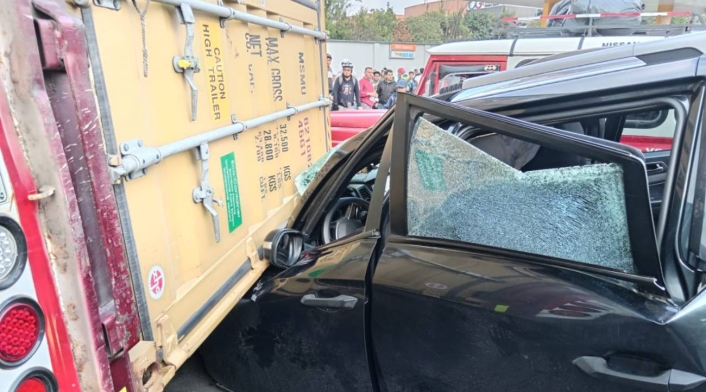 Accidente en la vía Bogotá - Siberia Accidente en la vía Bogotá - Siberia