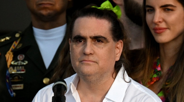 Alex Saab, en su llegada al Palacio de Miraflores, en Venezuela Alex Saab, en su llegada al Palacio de Miraflores, en Venezuela