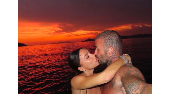 David Beckham y Victoria Beckham David Beckham y Victoria Beckham se fueron de vacaciones a las Bahamas