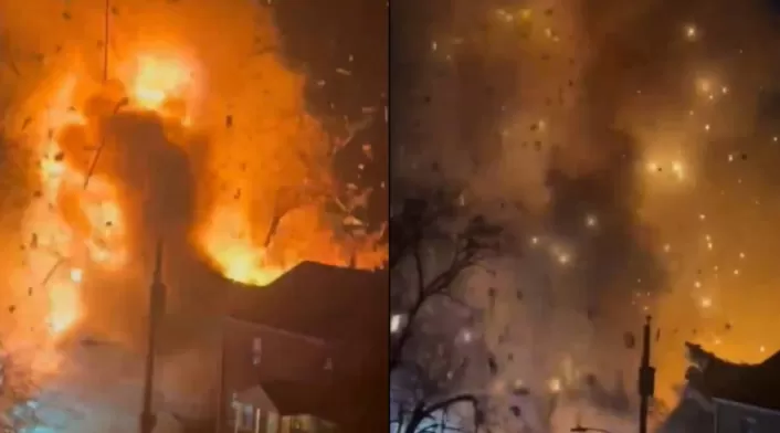 Explosión - imagen de referencia Explosión - imagen de referencia