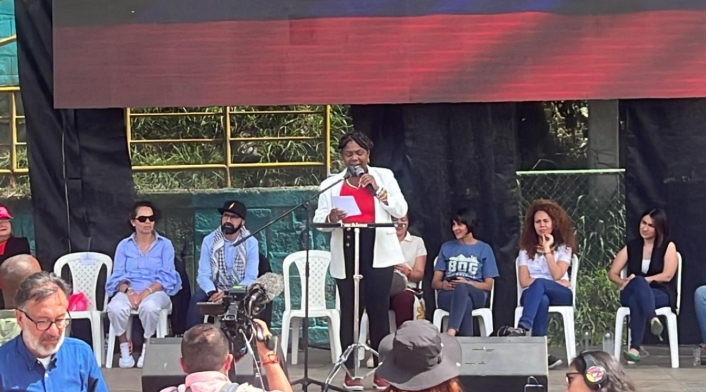 Francia Márquez, lanzamiento de Jóvenes en Paz