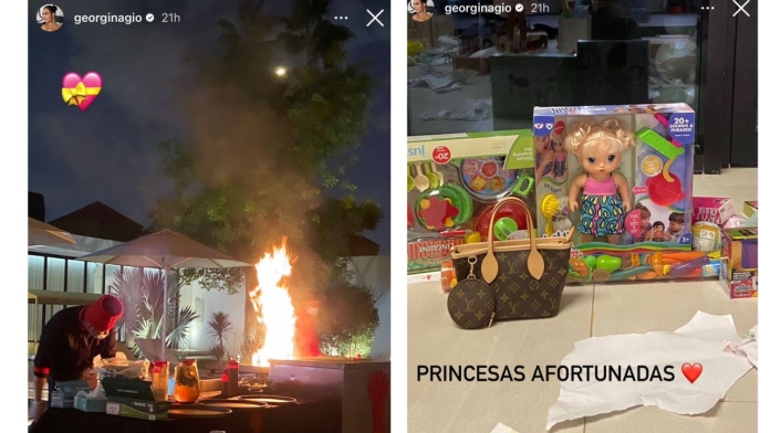 Georgina Rodríguez mostró cómo pasó la Navidad Georgina Rodríguez mostró cómo pasó la Navidad