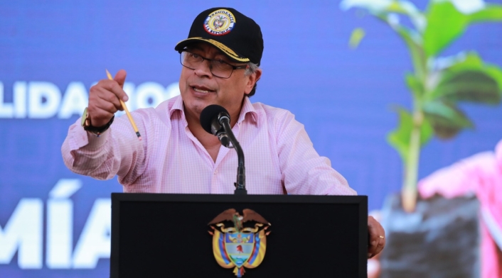 Gustavo Petro en su visita a Ibagué. Gustavo Petro en su visita a Ibagué.