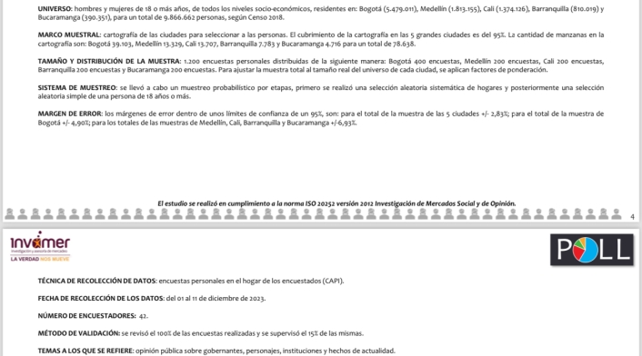 Encuenta Invamer Poll