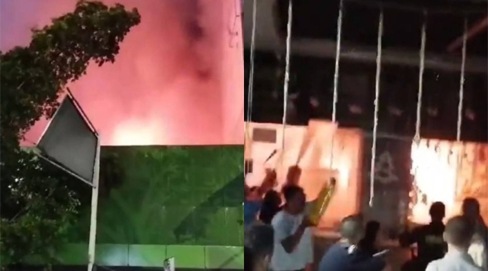 Incendio Centro de Medellín