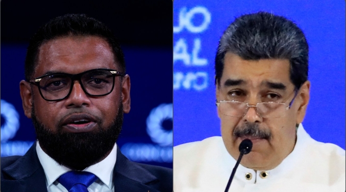 Irfaan Ali, presidente de Guyana, y Nicolás Maduro Irfaan Ali, presidente de Guyana, y Nicolás Maduro