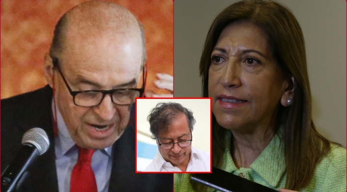 Álvaro Leyva, Gustavo Petro y Martha Lucía Zamora Álvaro Leyva, Gustavo Petro y Martha Lucía Zamora