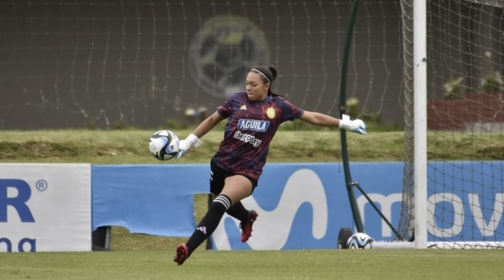 Luisa Agudelo- portera de la selección Colombia femenina