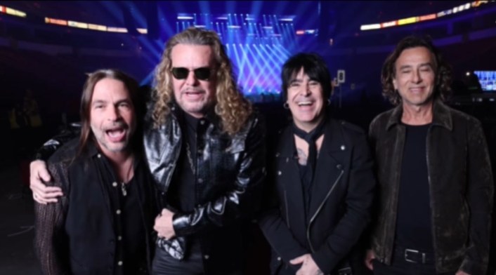 Maná abre tercera fecha de su concierto en Bogotá Maná