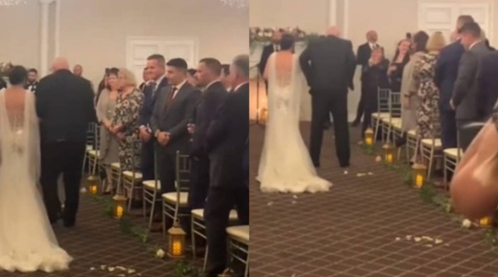 Padre de una novia pasó vergüenza Padre de una novia pasó vergüenza
