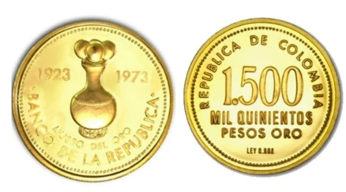 Moneda conmemorativa del Banco de la República