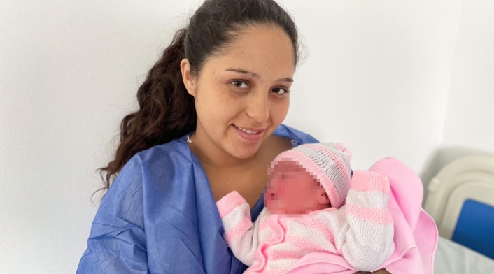 Nacimiento de bebé en Ibagué