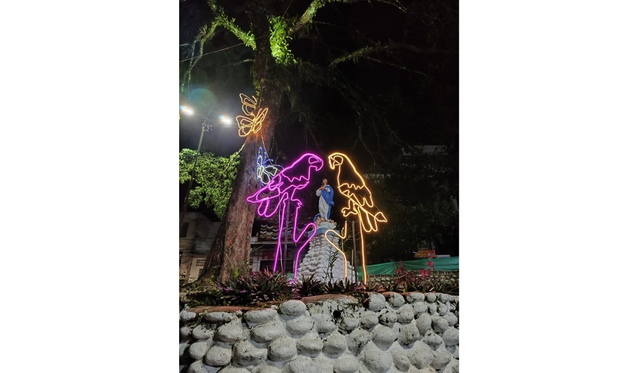 Iluminación para Navidad en Florencia, Caquetá 2023