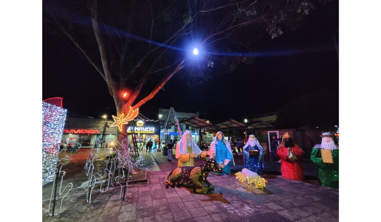 Iluminación para Navidad en Florencia, Caquetá 2023