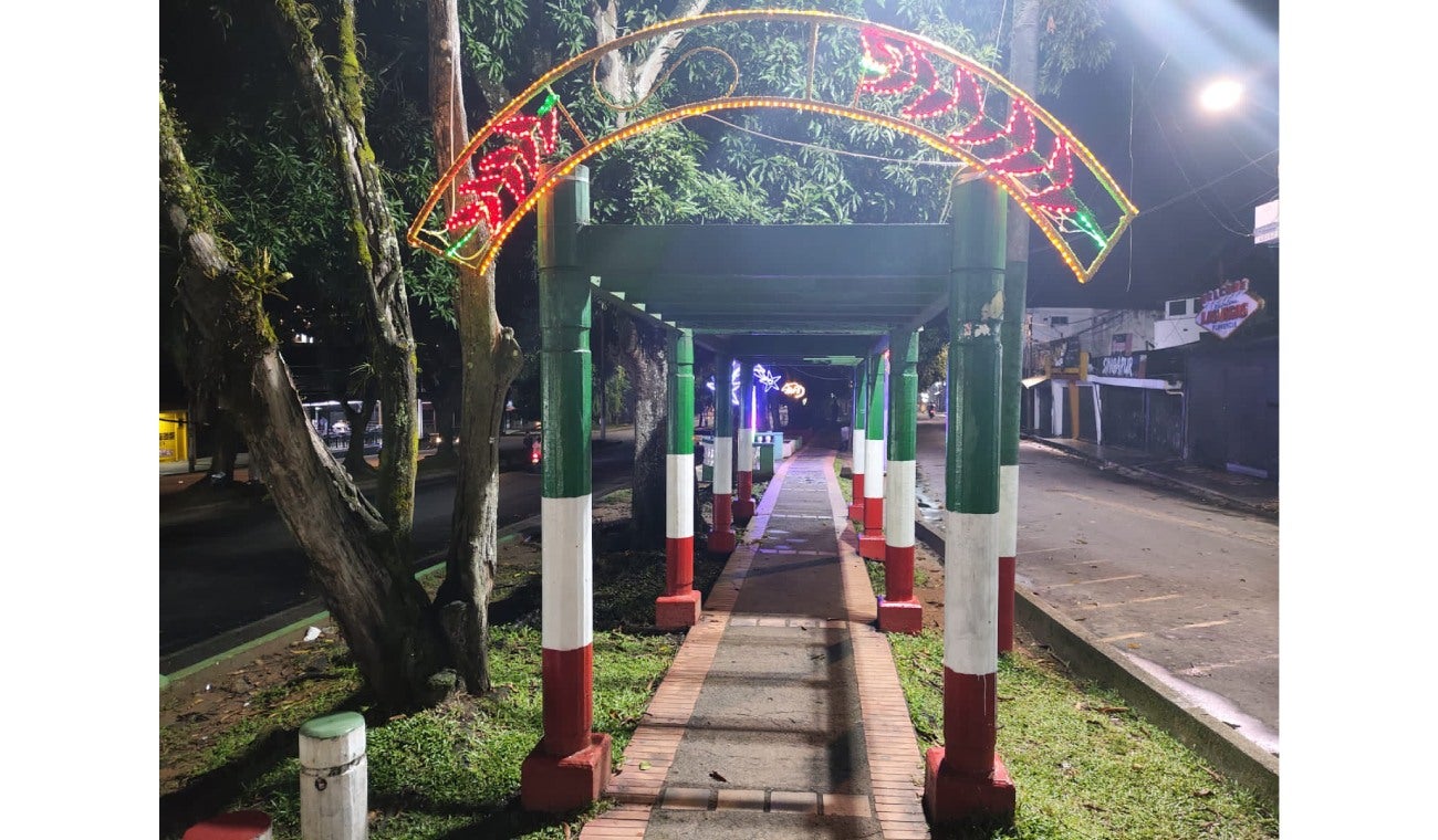 Iluminación para Navidad en Florencia, Caquetá 2023