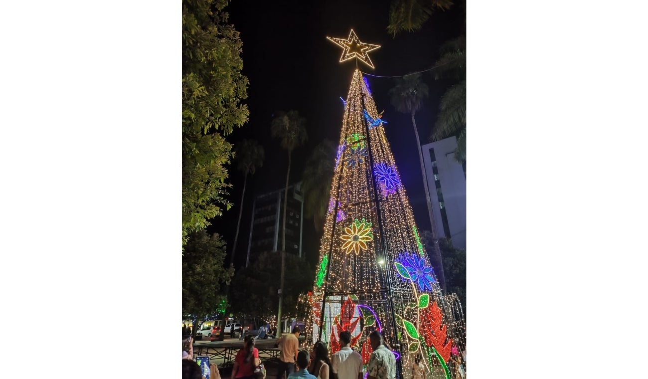 Iluminación para Navidad en Florencia, Caquetá 2023