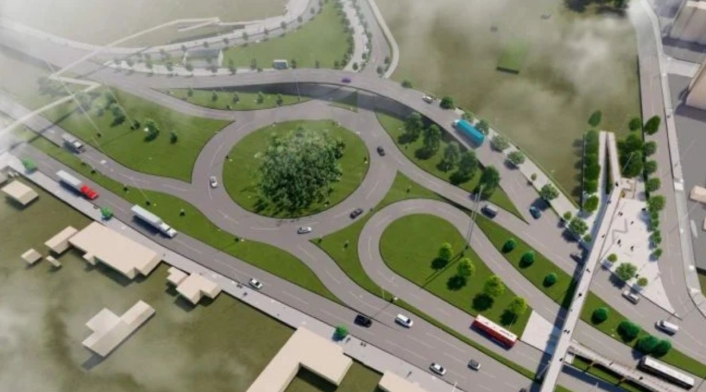 Obra con la que se pretende descongestionar la calle 80