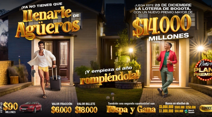 Lotería de Bogotá, sorteo del 28 de diciembre de 2023 Lotería de Bogotá, sorteo del 28 de diciembre de 2023