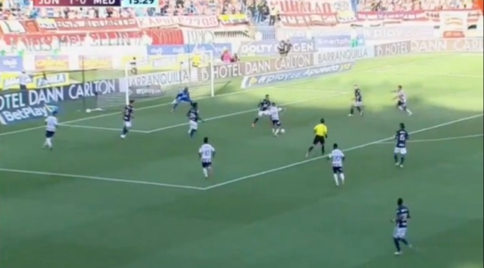 Gol de Enamorado y 2-0 de Junior ante Medellín en la final Gol de Enamorado y 2-0 de Junior ante Medellín en la final