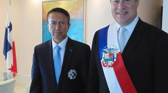 El sastre caleño con presidente extranjero