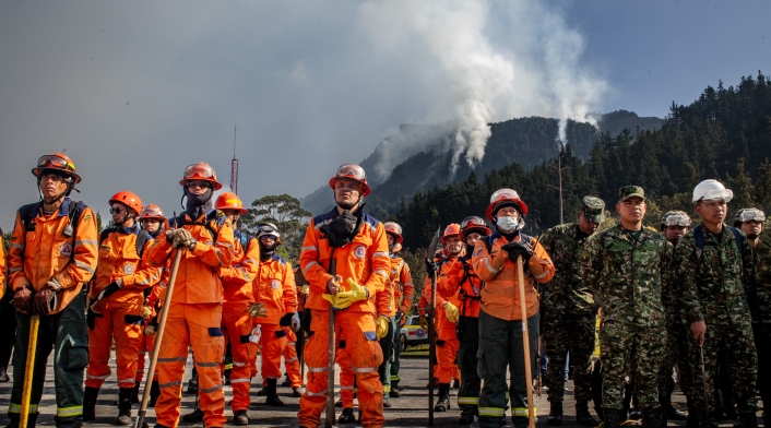 Incendio Bogotá