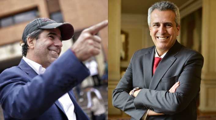 Alejandro Char y Luis Fernando Velasco Alejandro Char y Luis Fernando Velasco