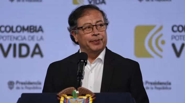 Declaración del Presidente de la República, Gustavo Petro, tras reunión para recuperar Juegos Panamericanos. Declaración del Presidente de la República, Gustavo Petro, tras reunión para recuperar Juegos Panamericanos.