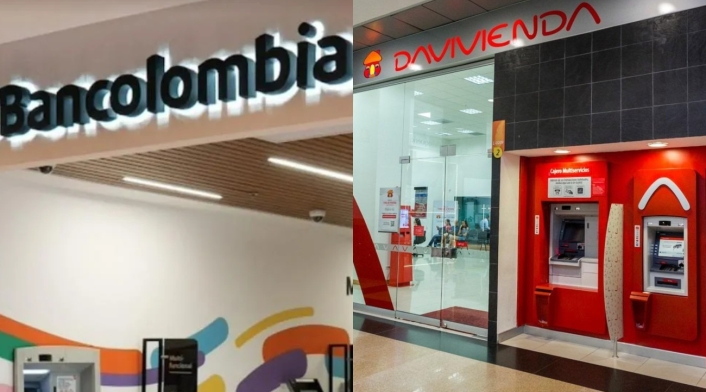 Bancolombia y Davivienda Bancolombia y Davivienda