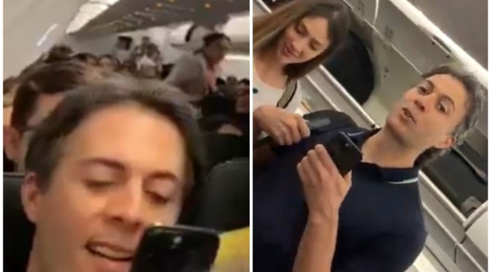 Daniel Quintero y lo que dijo tras ser abucheado en un vuelo comercial Daniel Quintero y lo que dijo tras ser abucheado en un vuelo comercial