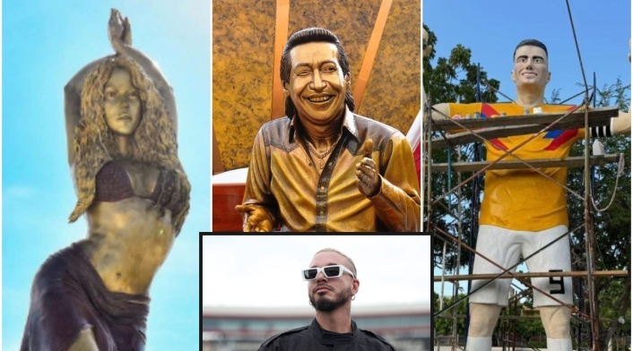 Estatuas de famosos colombianos Estatuas de famosos colombianos