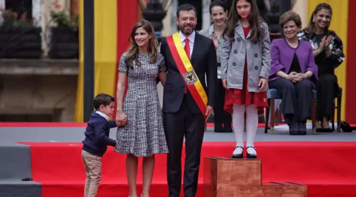 Posesión de Carlos Fernando Galán, nuevo alcalde de Bogotá Posesión de Carlos Fernando Galán, nuevo alcalde de Bogotá