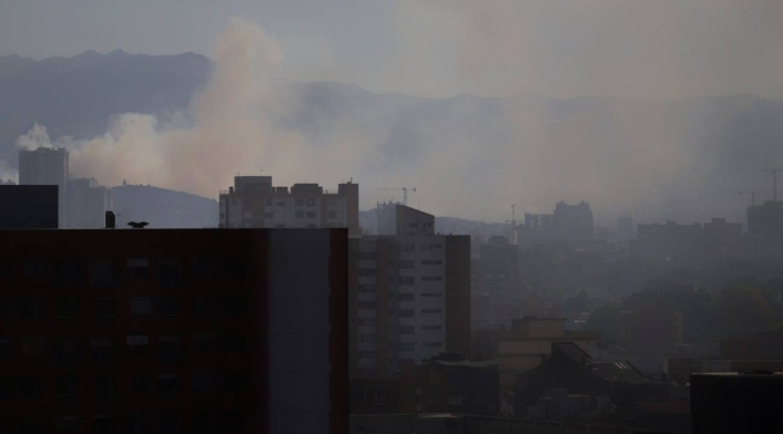 Calidad del aire en Bogotá por incendios forestales Calidad del aire en Bogotá por incendios forestales