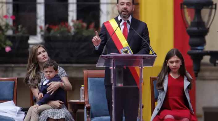 Posesión de Carlos Fernando Galán, nuevo alcalde de Bogotá
