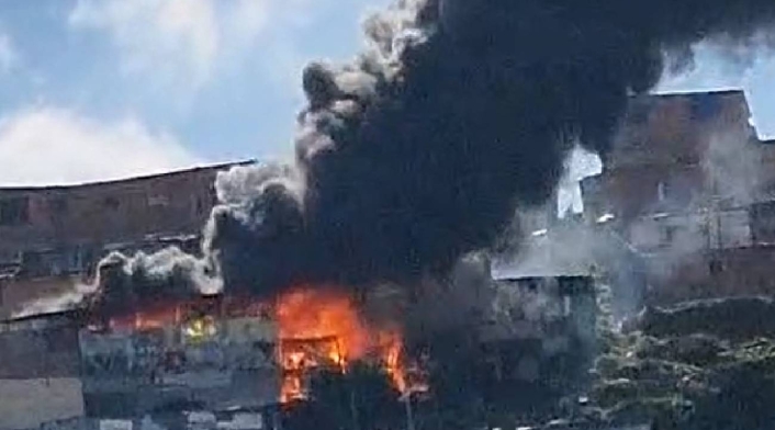 Incendio en Ciudad Bolívar Incendio en Ciudad Bolívar