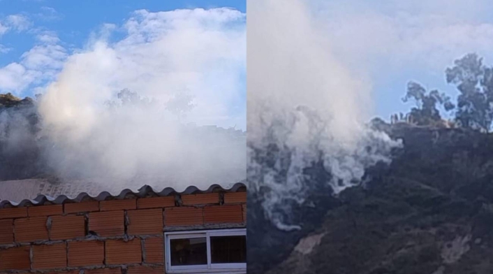 Incendio en Usme Incendio en Usme