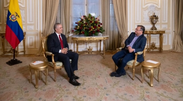 Iván Duque y Gustavo Petro Iván Duque y Gustavo Petro