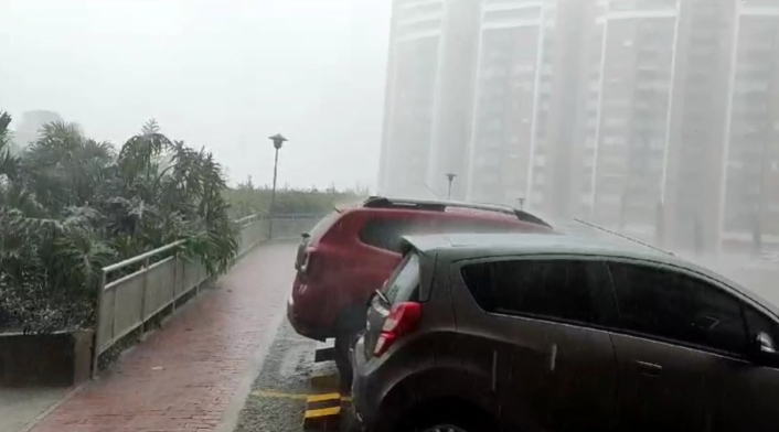 Lluvias en el sur del Valle de Aburrá