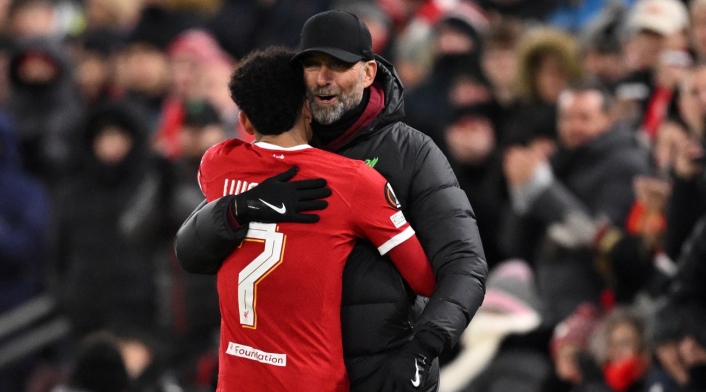 Luis Díaz y Jürgen Klopp Luis Díaz y Jürgen Klopp
