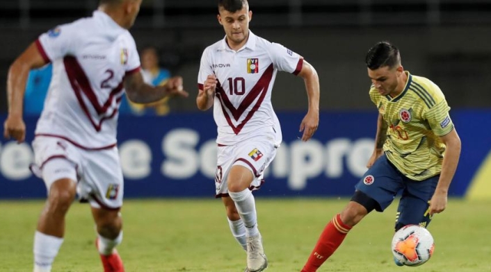 Colombia ante Venezuela Colombia ante Venezuela