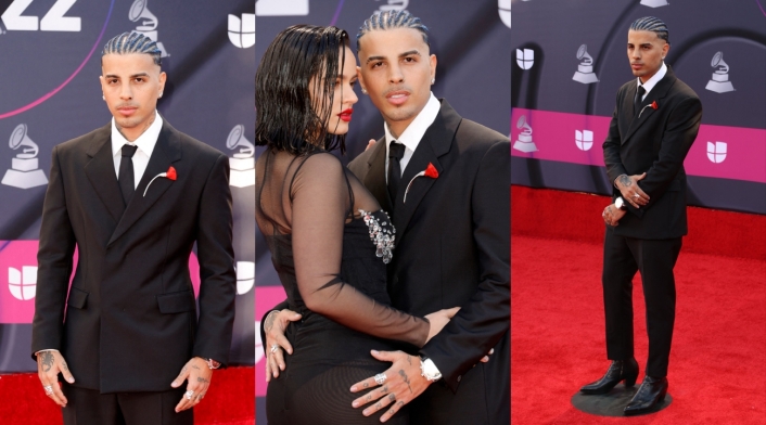 Raw Alejandro y Rosalía Raw Alejandro y Rosalía en los premios Latin Grammy 2022