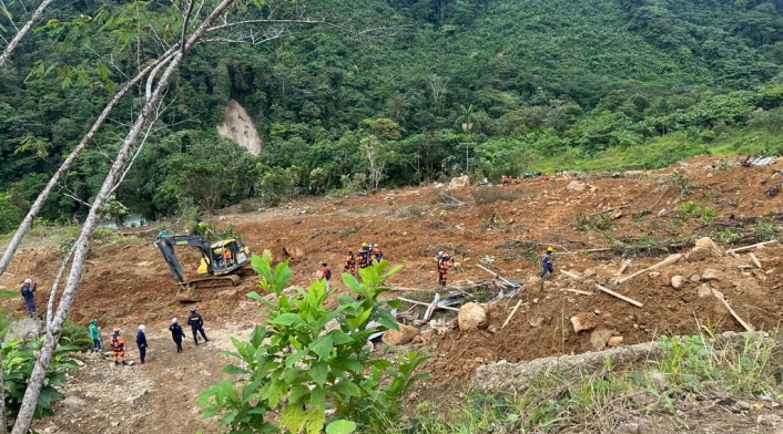 Zona de emergencia en vía que conecta a Medellín con Quibdó