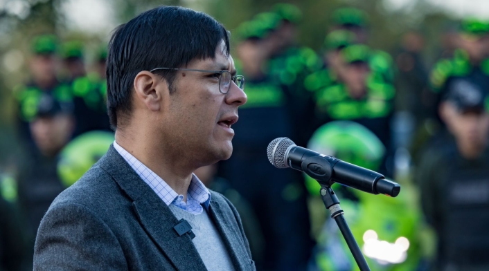 Secretario de Seguridad, Cesar Restrepo Secretario de Seguridad, Cesar Restrepo